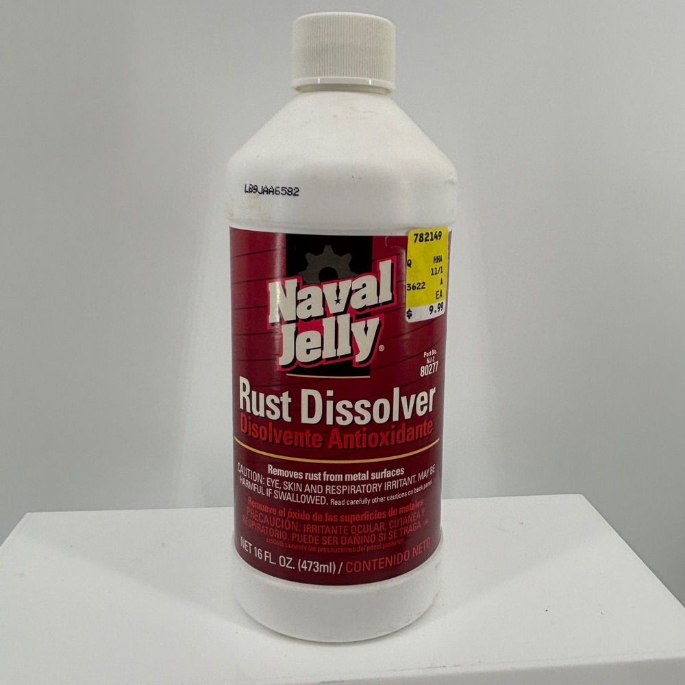 Naval Jelly Rust Dissolver 16oz Original Formula Metal Treatment 80277 Henkel